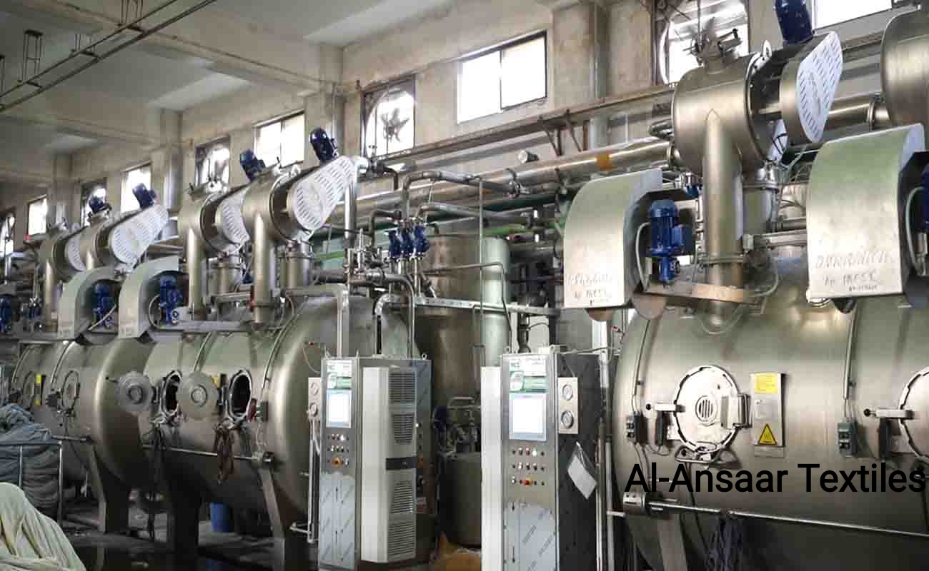 Dyeing of Towels _ Al-Ansaar Textiles